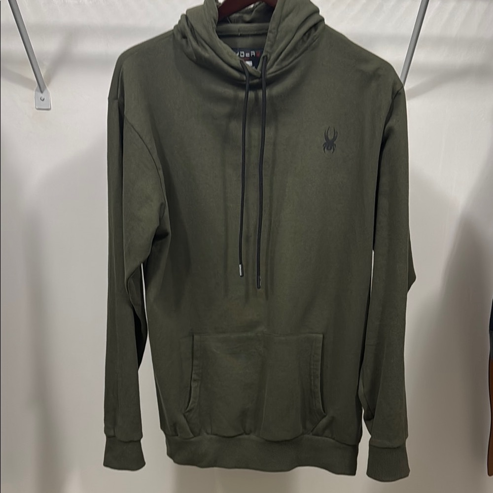 Spyder Green Pullover Hoodie